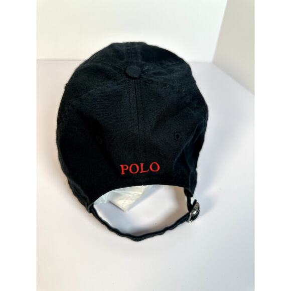 Ralph Lauren Cotton Baseball Caps Bundle of 3 White Tan Black Embroidered Logo - Picture 3 of 16